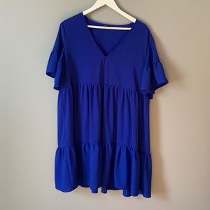 SHEIN Curve Dress - XL (Blue)